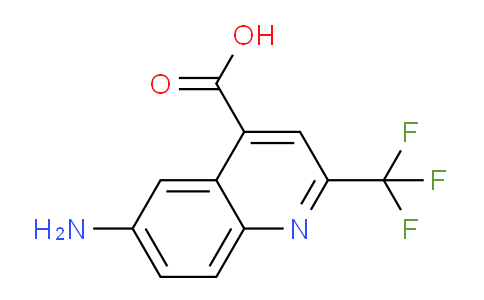 CAS No. 1023814-31-4, 6-Amino-2-(trifluoromethyl)quinoline-4-carboxylic acid
