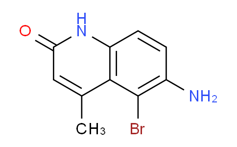 CAS No. 1378260-22-0, 6-Amino-5-bromo-4-methylquinolin-2(1H)-one
