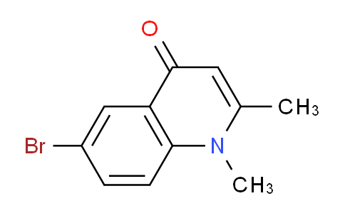 CAS No. 1210248-34-2, 6-Bromo-1,2-dimethylquinolin-4(1H)-one