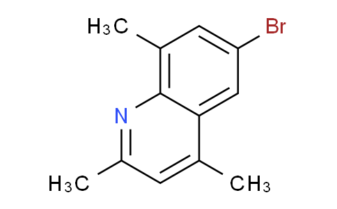 CAS No. 1505183-18-5, 6-Bromo-2,4,8-trimethylquinoline