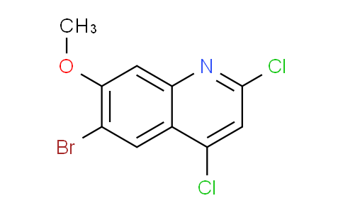 CAS No. 1823941-88-3, 6-Bromo-2,4-dichloro-7-methoxyquinoline
