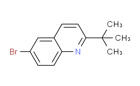 CAS No. 1394819-76-1, 6-Bromo-2-(tert-butyl)quinoline