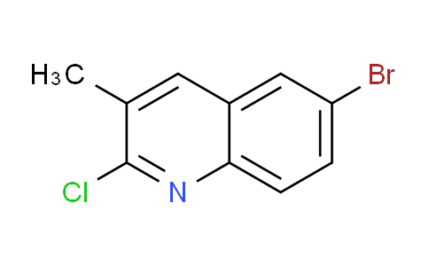 CAS No. 113092-96-9, 6-Bromo-2-chloro-3-methylquinoline