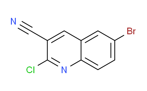 CAS No. 99465-04-0, 6-Bromo-2-chloroquinoline-3-carbonitrile