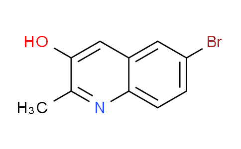 CAS No. 60131-25-1, 6-Bromo-2-methylquinolin-3-ol