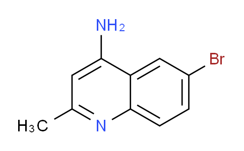 CAS No. 96938-26-0, 6-Bromo-2-methylquinolin-4-amine