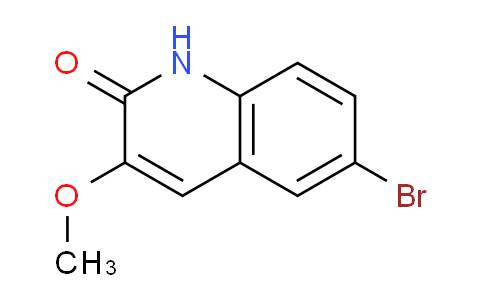 CAS No. 1434103-22-6, 6-Bromo-3-methoxyquinolin-2(1H)-one