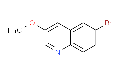 CAS No. 1201844-77-0, 6-Bromo-3-methoxyquinoline
