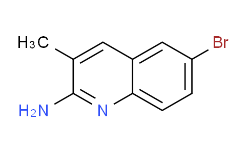 CAS No. 203506-01-8, 6-Bromo-3-methylquinolin-2-amine