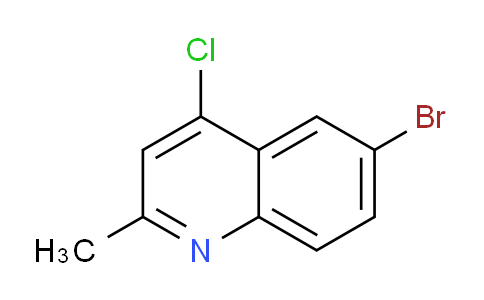 CAS No. 53364-85-5, 6-Bromo-4-chloro-2-methylquinoline