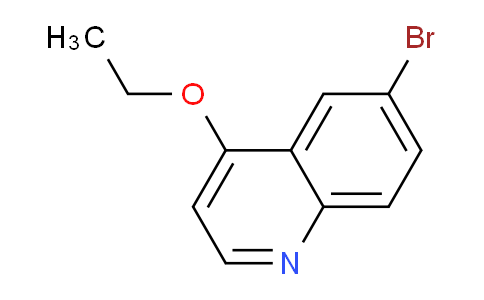CAS No. 879323-77-0, 6-Bromo-4-ethoxyquinoline
