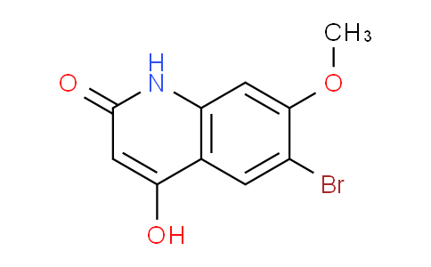 CAS No. 957475-62-6, 6-Bromo-4-hydroxy-7-methoxyquinolin-2(1H)-one