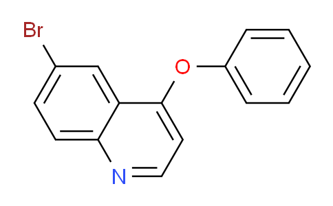 CAS No. 879324-21-7, 6-Bromo-4-phenoxyquinoline