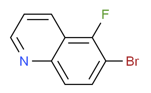 CAS No. 127827-51-4, 6-Bromo-5-fluoroquinoline