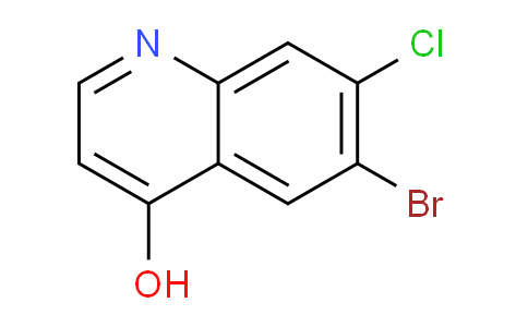 CAS No. 1260680-69-0, 6-Bromo-7-chloroquinolin-4-ol
