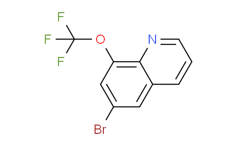 CAS No. 1280786-71-1, 6-Bromo-8-(trifluoromethoxy)quinoline