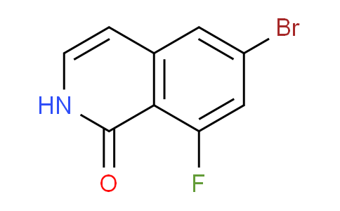CAS No. 1803606-88-3, 6-Bromo-8-fluoro-1,2-dihydroisoquinolin-1-one