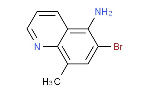 CAS No. 50358-36-6, 6-Bromo-8-methylquinolin-5-amine