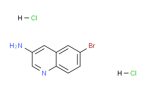 CAS No. 1171078-83-3, 6-Bromoquinolin-3-amine dihydrochloride