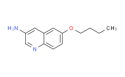 CAS No. 1365942-67-1, 6-Butoxyquinolin-3-amine