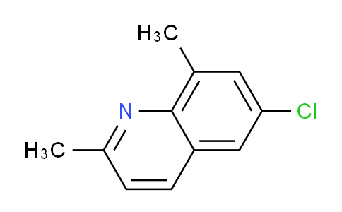 CAS No. 948289-20-1, 6-Chloro-2,8-dimethylquinoline