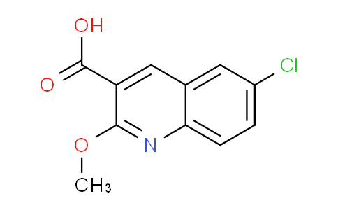 CAS No. 1542427-87-1, 6-Chloro-2-methoxyquinoline-3-carboxylic acid