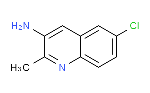 CAS No. 881668-94-6, 6-Chloro-2-methylquinolin-3-amine