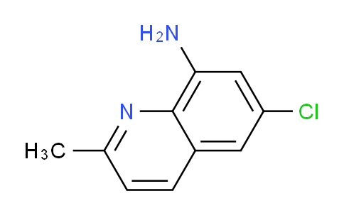 CAS No. 61854-63-5, 6-Chloro-2-methylquinolin-8-amine