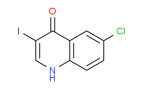 CAS No. 1330754-24-9, 6-Chloro-3-iodoquinolin-4(1H)-one