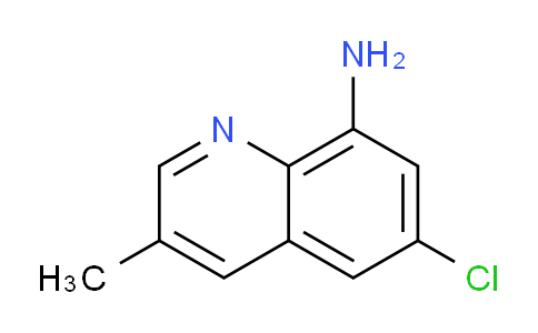 CAS No. 644986-04-9, 6-Chloro-3-methylquinolin-8-amine