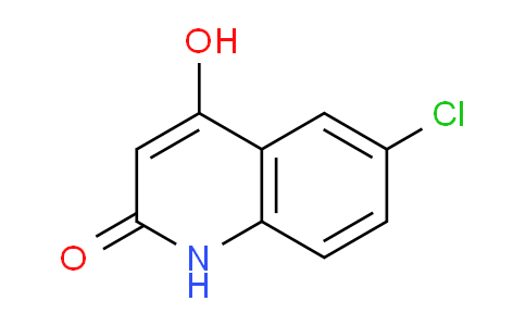 CAS No. 1677-36-7, 6-Chloro-4-hydroxyquinolin-2(1H)-one