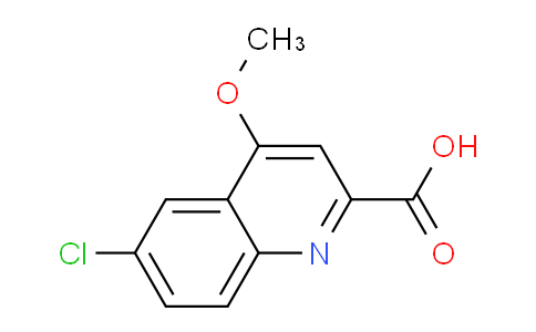 CAS No. 1355204-48-6, 6-Chloro-4-methoxyquinoline-2-carboxylic acid