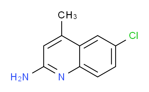 CAS No. 1203707-36-1, 6-Chloro-4-methylquinolin-2-amine