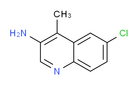 CAS No. 858195-92-3, 6-Chloro-4-methylquinolin-3-amine