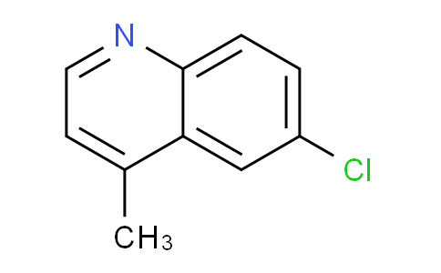 CAS No. 41037-29-0, 6-Chloro-4-methylquinoline
