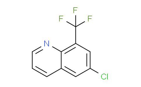 CAS No. 1065074-68-1, 6-Chloro-8-(trifluoromethyl)quinoline