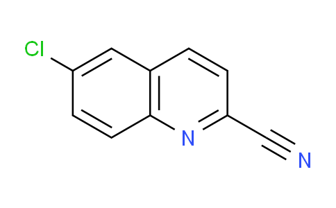 CAS No. 52313-35-6, 6-Chloroquinoline-2-carbonitrile