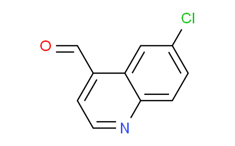 CAS No. 482583-75-5, 6-Chloroquinoline-4-carbaldehyde