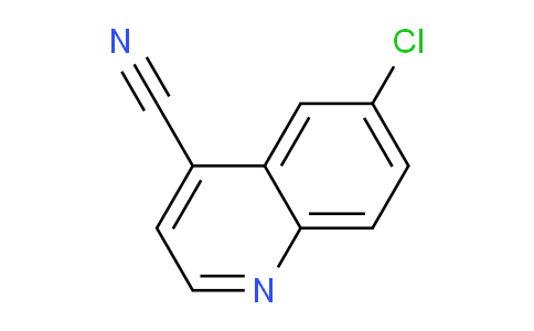 CAS No. 854864-08-7, 6-Chloroquinoline-4-carbonitrile