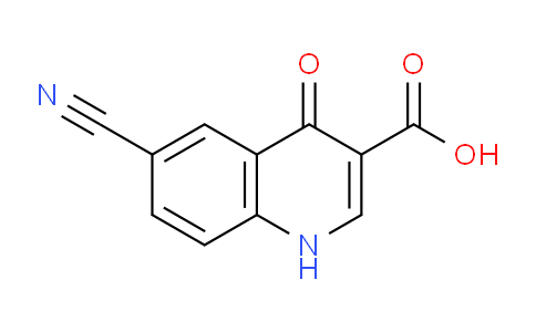 CAS No. 641992-77-0, 6-Cyano-4-oxo-1,4-dihydroquinoline-3-carboxylic acid