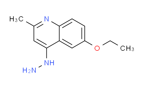 CAS No. 208661-29-4, 6-Ethoxy-4-hydrazinyl-2-methylquinoline