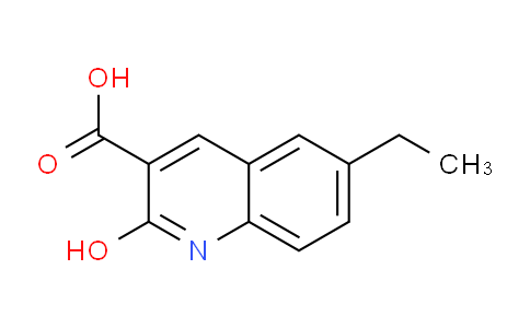 CAS No. 436087-31-9, 6-Ethyl-2-hydroxyquinoline-3-carboxylic acid