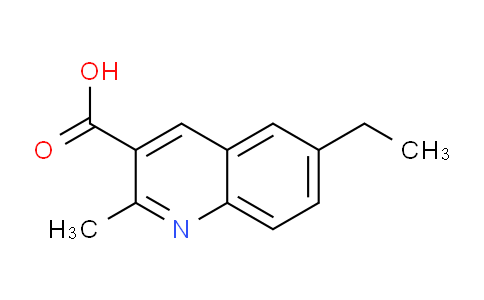 CAS No. 92513-36-5, 6-Ethyl-2-methylquinoline-3-carboxylic acid
