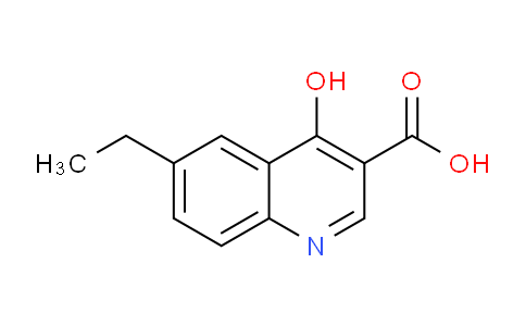 CAS No. 35128-00-8, 6-Ethyl-4-hydroxyquinoline-3-carboxylic acid