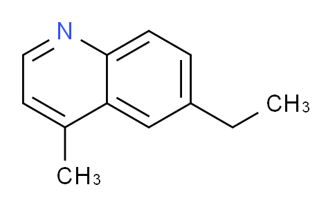 CAS No. 23580-61-2, 6-Ethyl-4-methylquinoline
