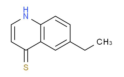 CAS No. 1279208-92-2, 6-Ethylquinoline-4(1H)-thione