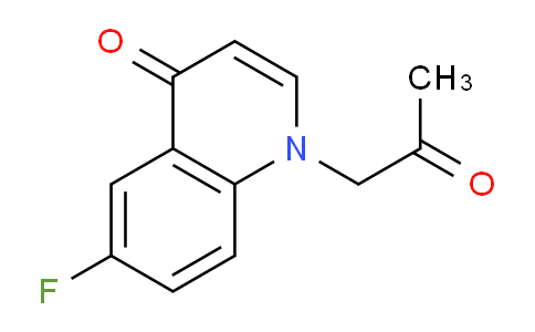 CAS No. 1211240-59-3, 6-Fluoro-1-(2-oxopropyl)quinolin-4(1H)-one