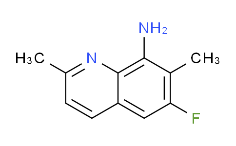 CAS No. 1420791-46-3, 6-Fluoro-2,7-dimethylquinolin-8-amine