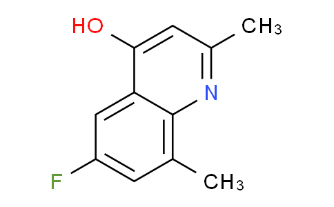 CAS No. 1154918-17-8, 6-Fluoro-2,8-dimethylquinolin-4-ol