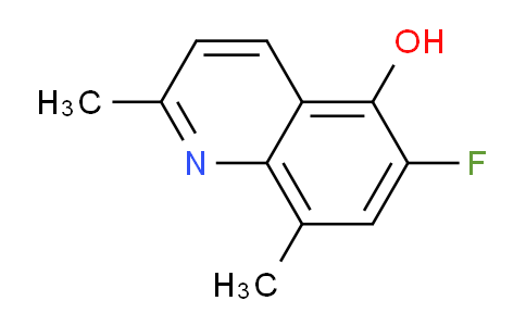 CAS No. 1420794-16-6, 6-Fluoro-2,8-dimethylquinolin-5-ol